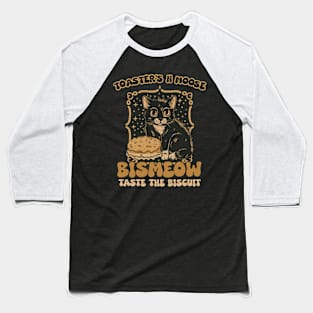 Taste The Biscuit, bismeow Baseball T-Shirt